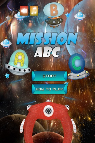 Mission ABC - Learning Space Galaxy Challenge for Kids screenshot 2