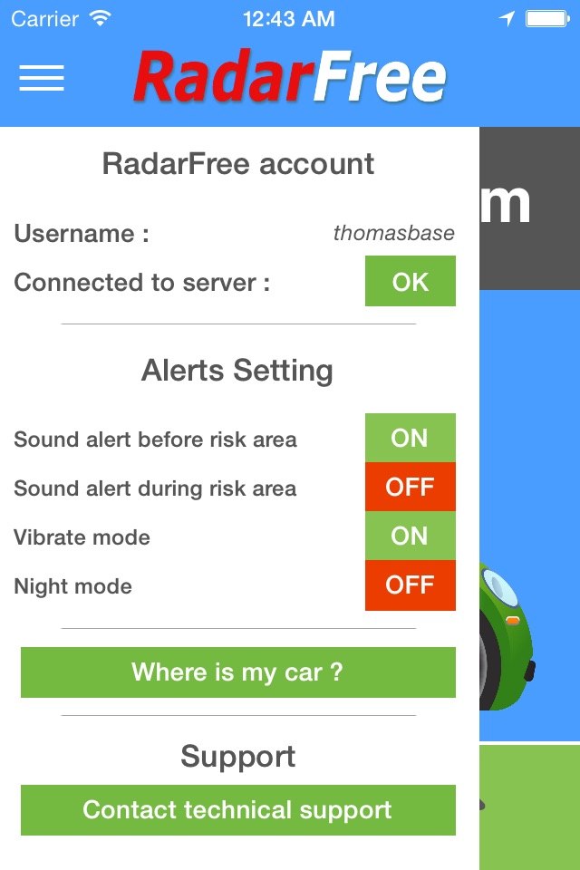 RadarFree Lite screenshot 3
