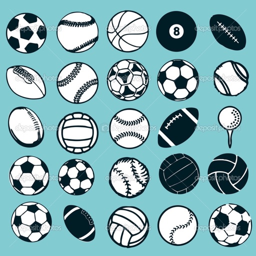 Sports Theme Stickers Keyboard: Using Sport Icons to Chat