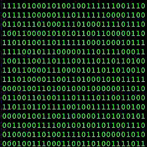 Arabic Numerals Matrix