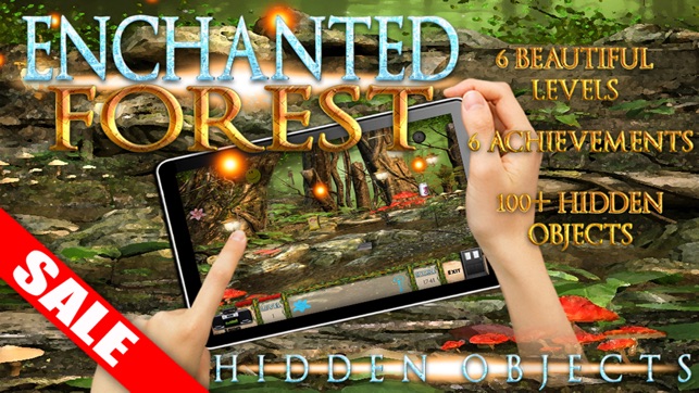 Hidden Objects Enchanted Forest Fantasy Kids Game (iPad Edit(圖1)-速報App