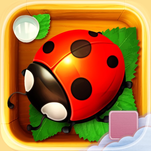Bug's Line - FREE - Shift Rows And Match Lady Bugs Puzzle Game icon