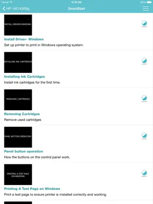 Screenshot 2 Showhow2 for  HP DeskJet K209g iphone