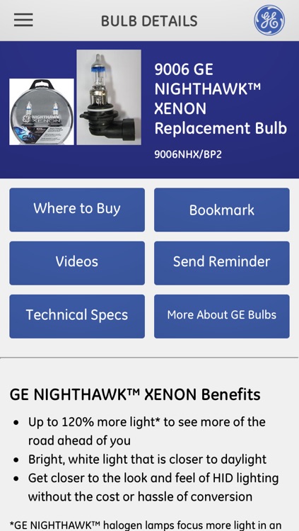 GE Auto Bulb Finder screenshot-3