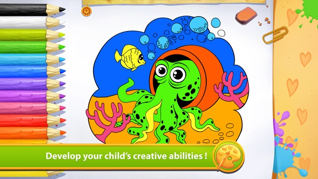 Sea Creatures - Living Coloring(圖1)-速報App