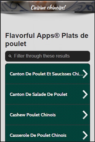 Cuisine Chinoise Recettes screenshot 2