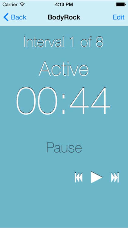 Fitness Interval Timer