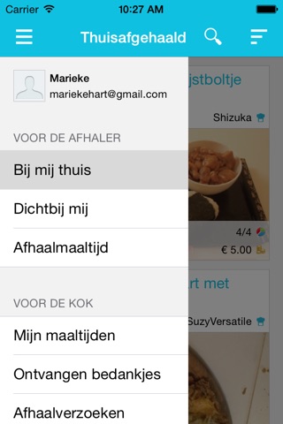 Thuisafgehaald screenshot 3