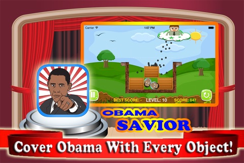 Obama Savior - Protect The President During Speech screenshot 2