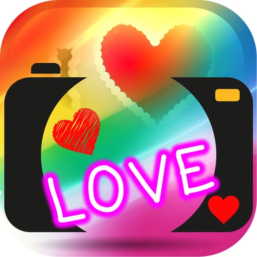 Paint On Photos Love Icon