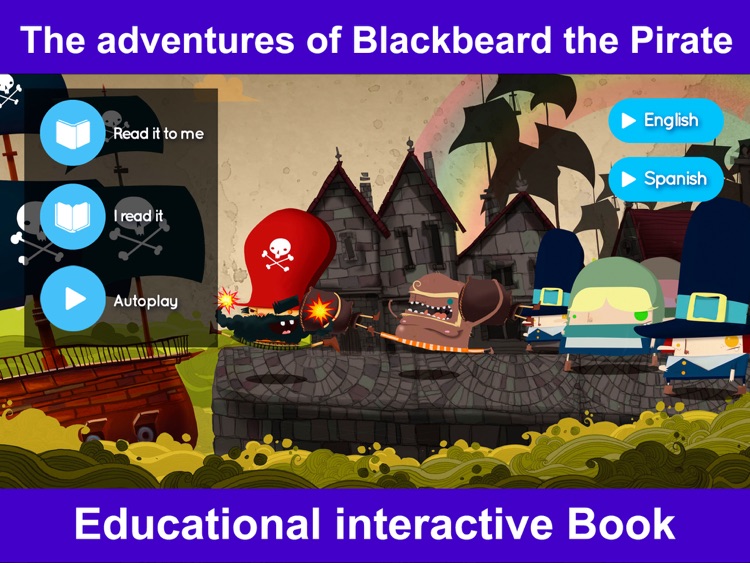 Blackbeard the Pirate - Interactive Storybook for Children