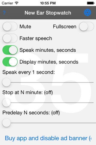 New Ear Stopwatch screenshot 2