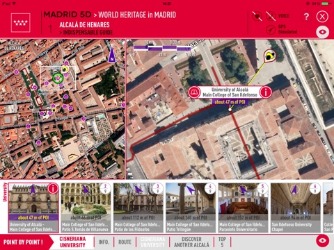 GUÍA MADRID 5D. Turismo 100% visual, portátil y off-line. Comunidad de Madrid screenshot 4