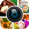 Easter Egg Hunt 2015 Photo Frame and Collage Editor - Candy , Kids , Rabbits and Chocolate Eggs : FREE App