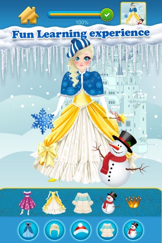 My Own Fab Snow Princess Fashion Copy Closet - Awesome Dress Salon For BFFs Free screenshot 2