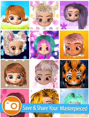 Cutesy Cuts – Apprentice - 3D Hair Styling  & Make-Over Studio screenshot 4