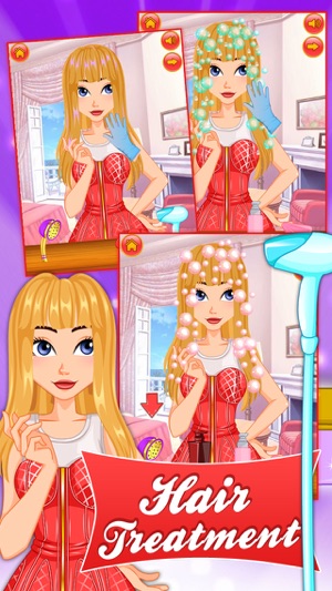 Princess Hair Salon Braided Buns Game(圖3)-速報App