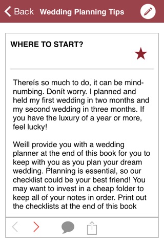 Wedding Planning Tips ! screenshot 2