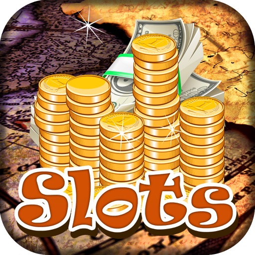 AAA Social Way to Rich-es Paraoh's Treasure Slots Games - Best Lucky Coin Fire Craze Casino Free icon