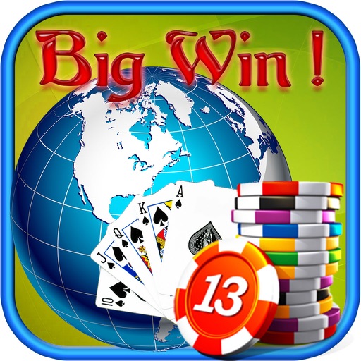 Around the World VIP Casino Millions Lucky Vegas Poker Club iOS App