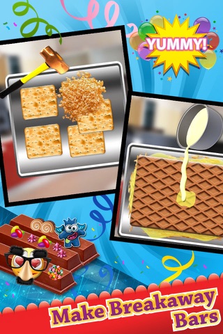 Chocolate Candy Bar Food Maker Game - Make, Decorate & Eat Yummy Chocolates Free Chef Games screenshot 4