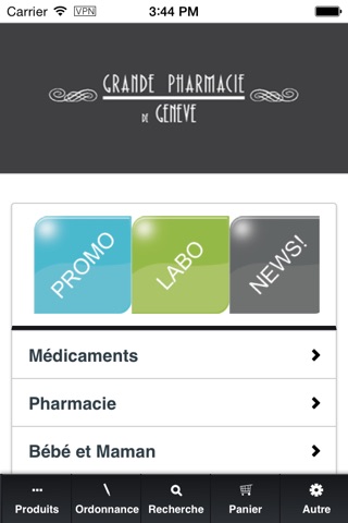 Pharmacie de Genève screenshot 2
