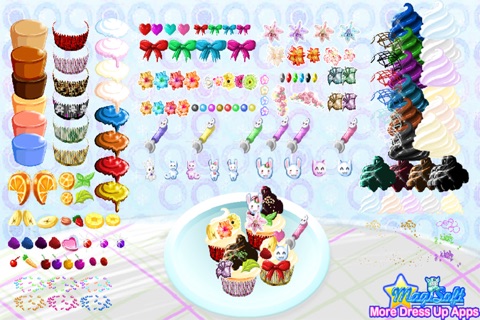Flower Cupcake Designer screenshot 2