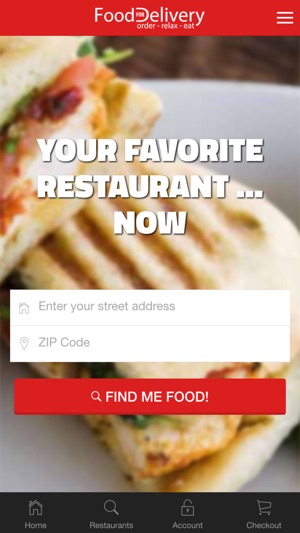 Food for Delivery Restaurant Delivery Service(圖1)-速報App