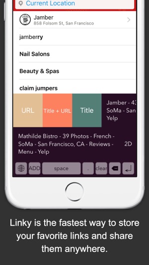 Linky Keyboard - Store and share your favorite links(圖1)-速報App