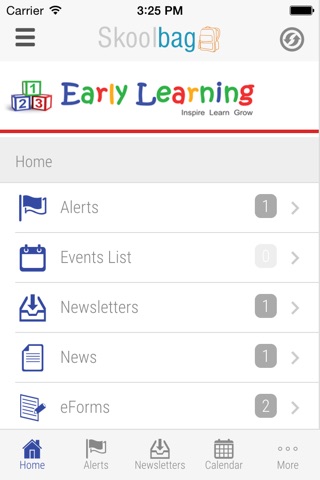 123 Early Learning Centre - Skoolbag screenshot 2