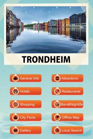 Trondheim Travel Guide - Offline Map screenshot 2