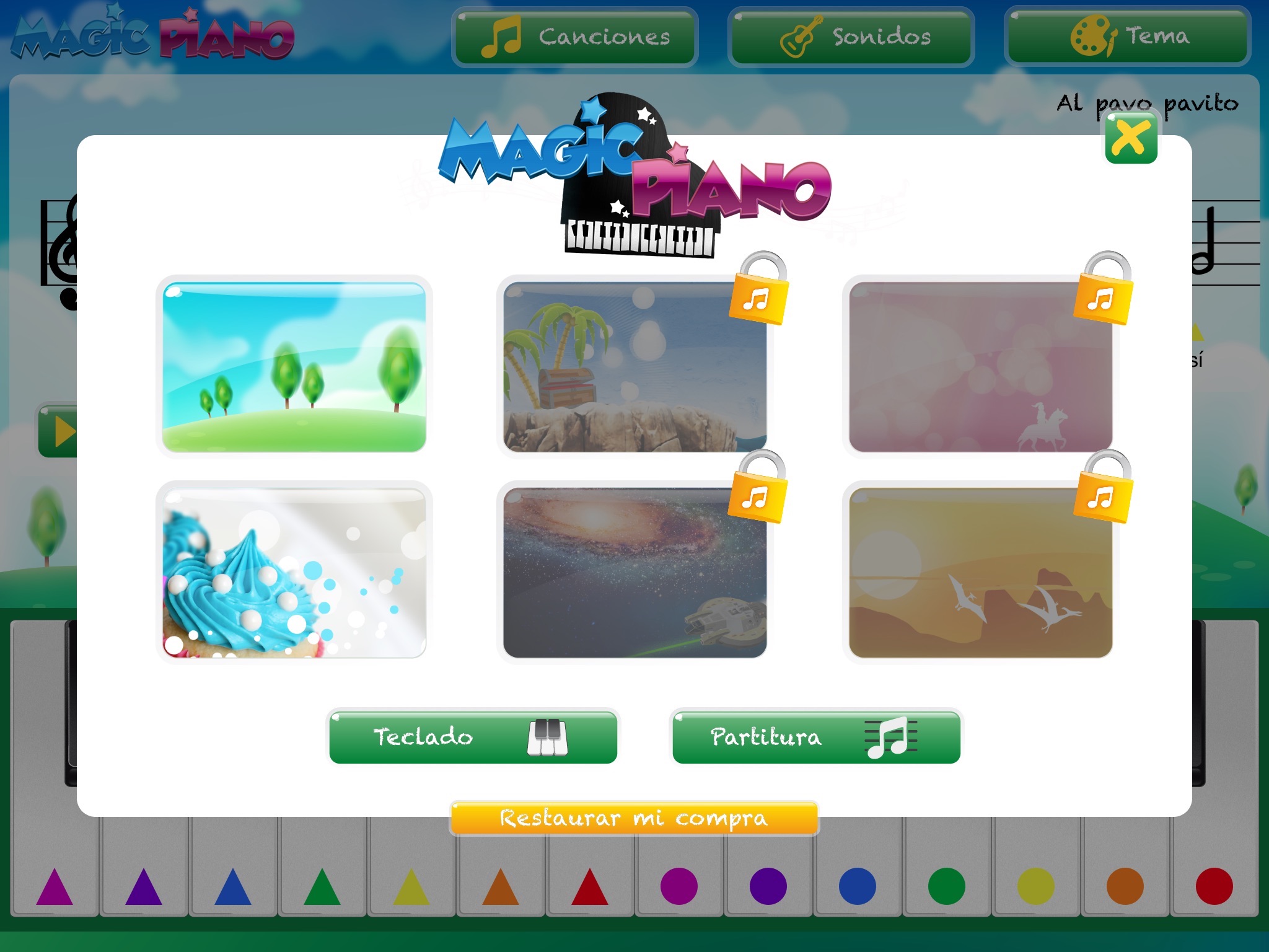Color Piano: Music theory for kids from 5 [Free] screenshot 3