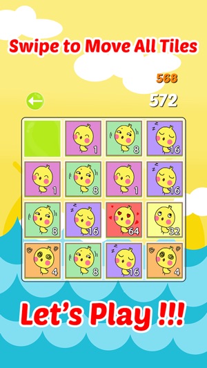 2048 Naughty Ducks: Match The Ducklings Tiles Numbers Puzzle(圖1)-速報App