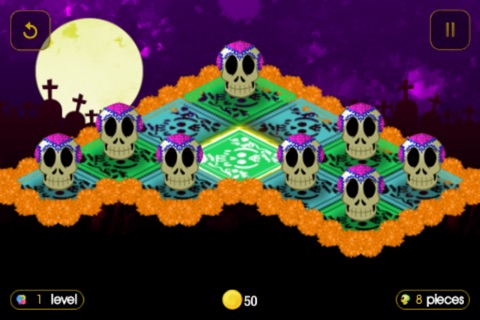 Sugar Skulls - Smart Puzzle Games screenshot 3