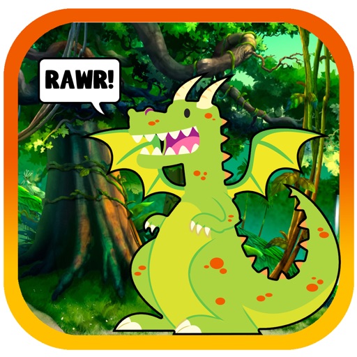 Dragon Chase Sim for Kids - Your Best Glider Monster Friends PREMIUM  By Animal Clown icon