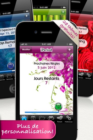 iPeriod Period Tracker + screenshot 3