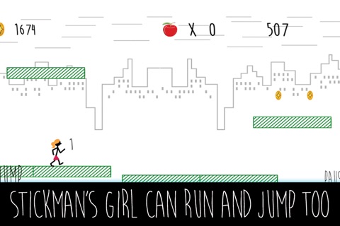 Stick-man Run and Jump - Impossible plat-form dash screenshot 4