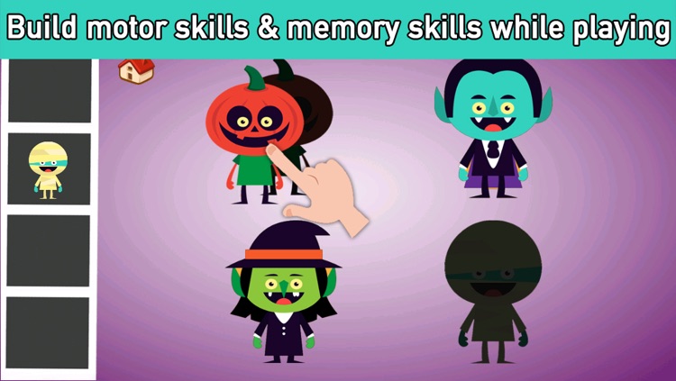 Halloween Shapes Puzzle For Kids screenshot-3