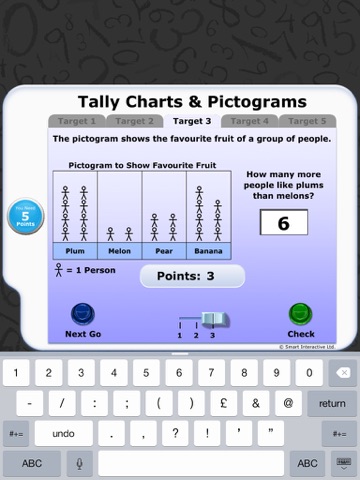 Numeracy Warm Up - Tally Charts and Pictograms screenshot 3