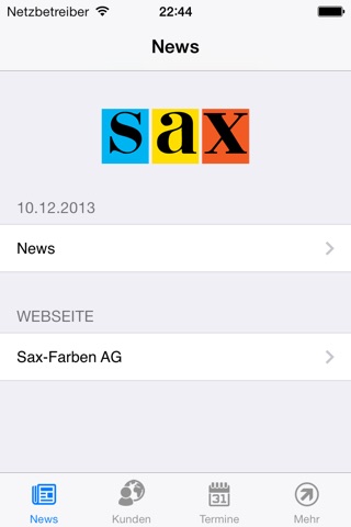 SAX CRMapp screenshot 2