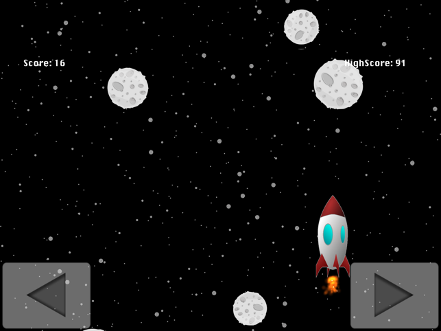 Astro Antics, game for IOS