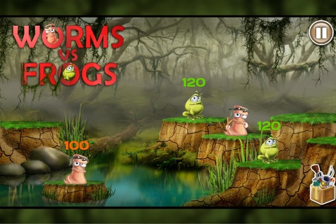 Worms Vs Frogs screenshot 4