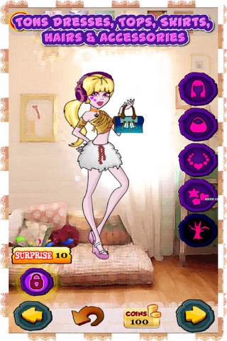 Princess Grace Tiara Diaries - Enjoy Teen Girls Dress Up For Spring Fashion screenshot 2