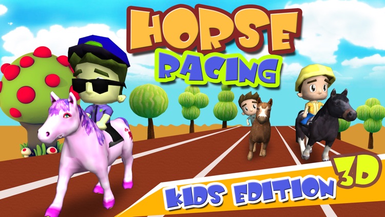 Horse Racing 3D Free (Kids Edition)