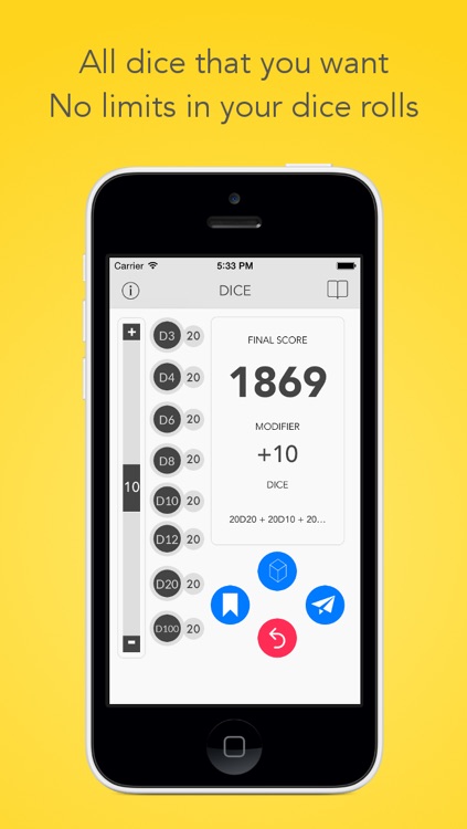 Dice - Your app for RPGs, wargames and board games screenshot-3