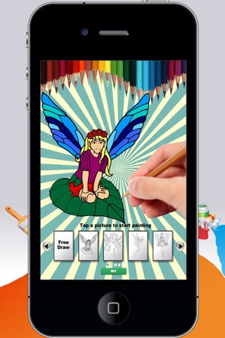 Coloring Book Fairy screenshot 2