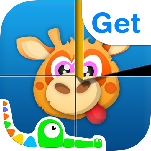Kids' First Cube Puzzle Freemium - Parrot the Pirate, Doctor Fox, Detective Squirrel and Friends icon