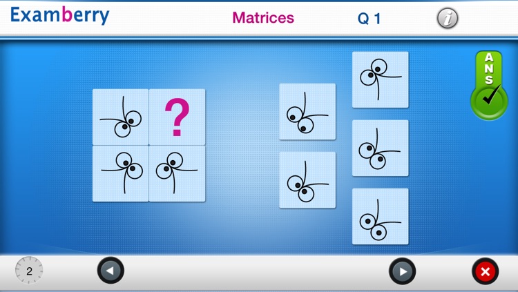 11+ Non Verbal Reasoning - Fully Interactive NVR Practice and Mocks