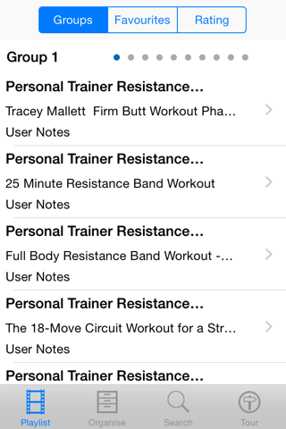 Personal Trainer Resistance Bands screenshot 2