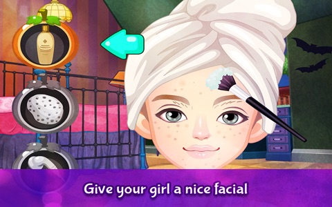 Halloween Spa - Feel like a superstar in the Spa and Make up salon in this Halloween game screenshot 4